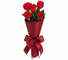 Букет 5 Красных роз Эдлесс Лав #REPLACE_PRED# Верхней Хаве
