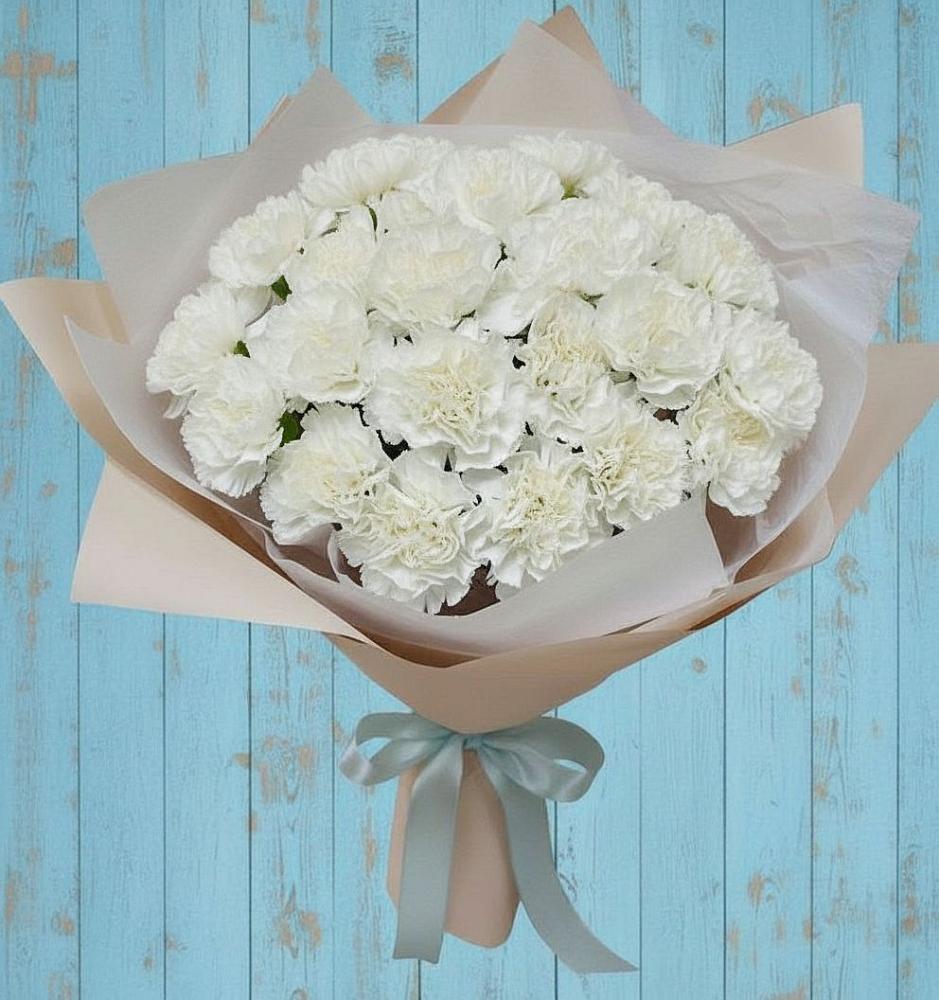 Букет цветов из: Гвоздики в Верхней Хаве