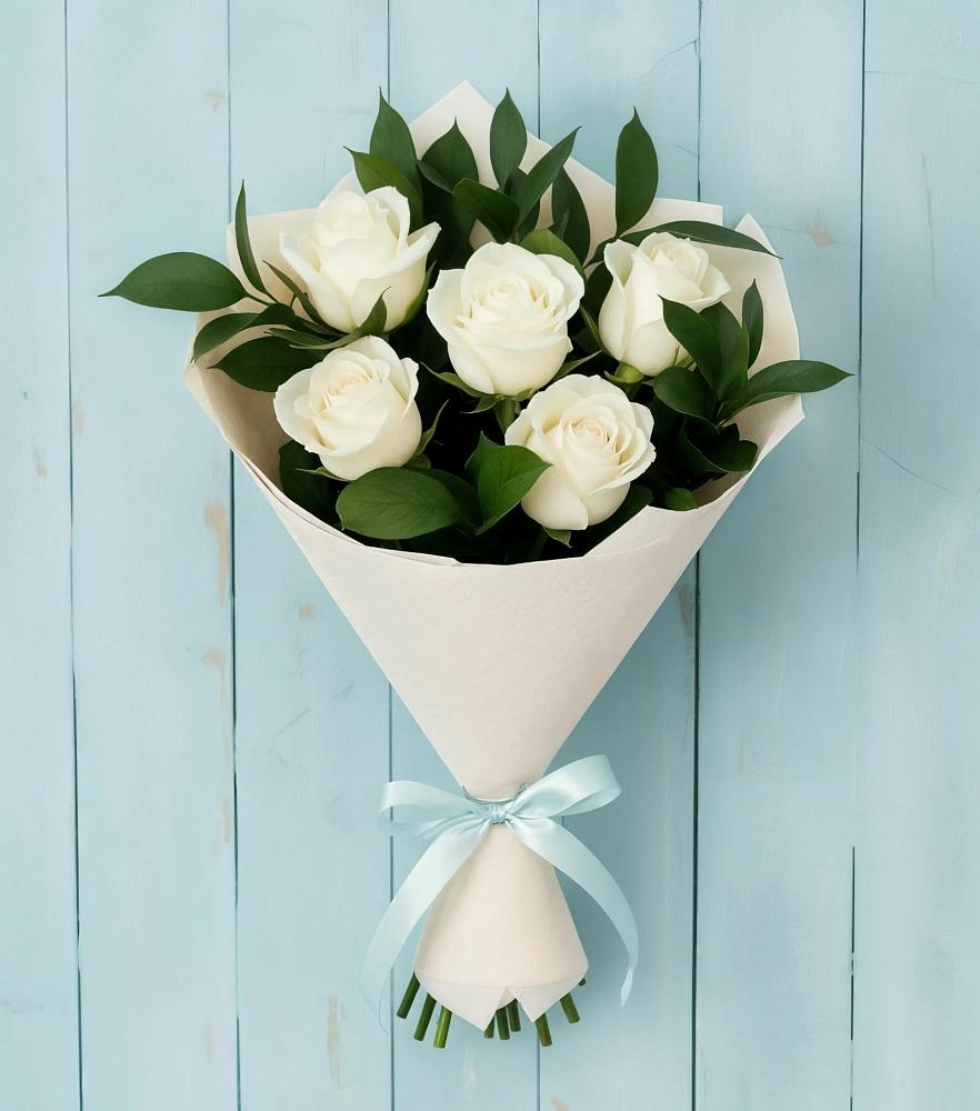 Букет цветов из: Розы в Верхней Хаве