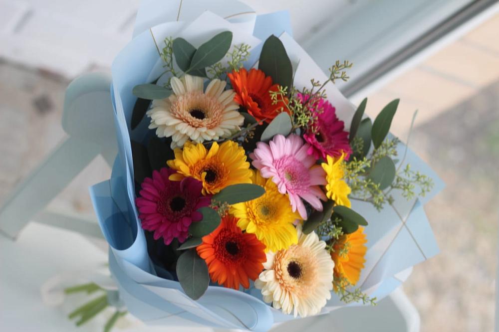 Букет цветов из: Герберы в Верхней Хаве