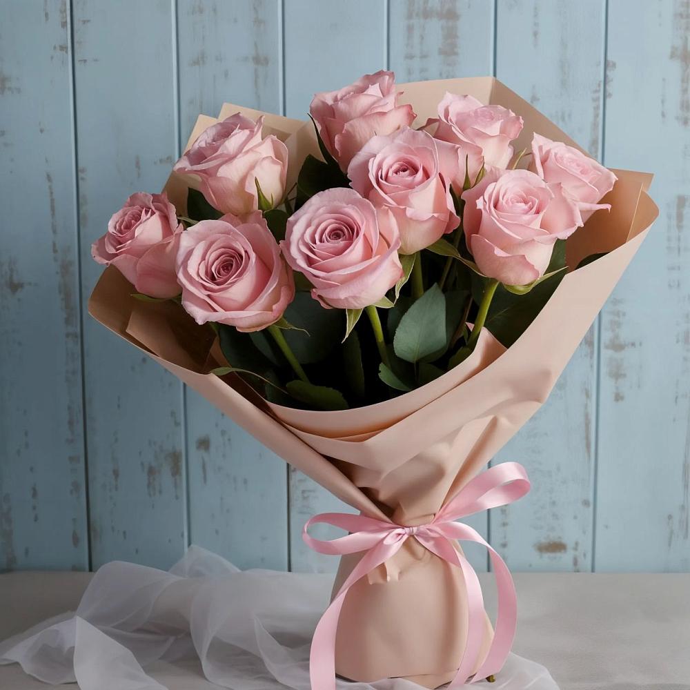 Букет цветов из: Розы в Верхней Хаве