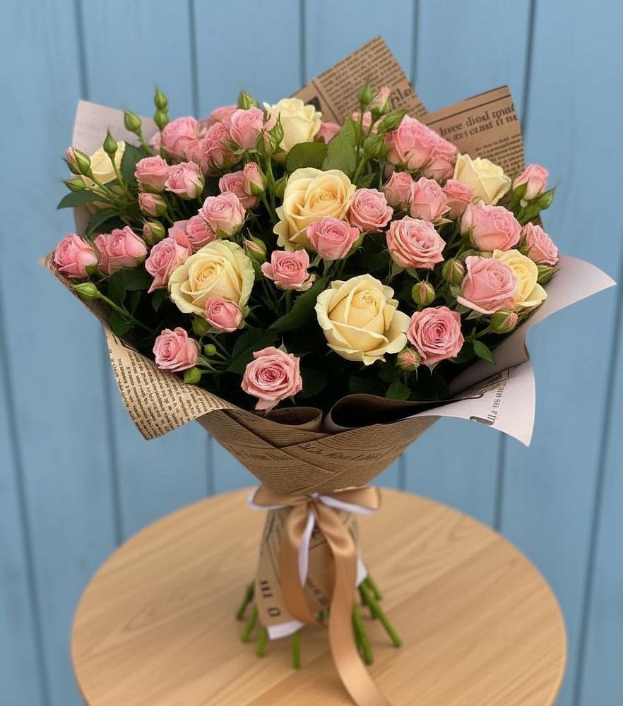 Букет цветов из: Розы в Верхней Хаве