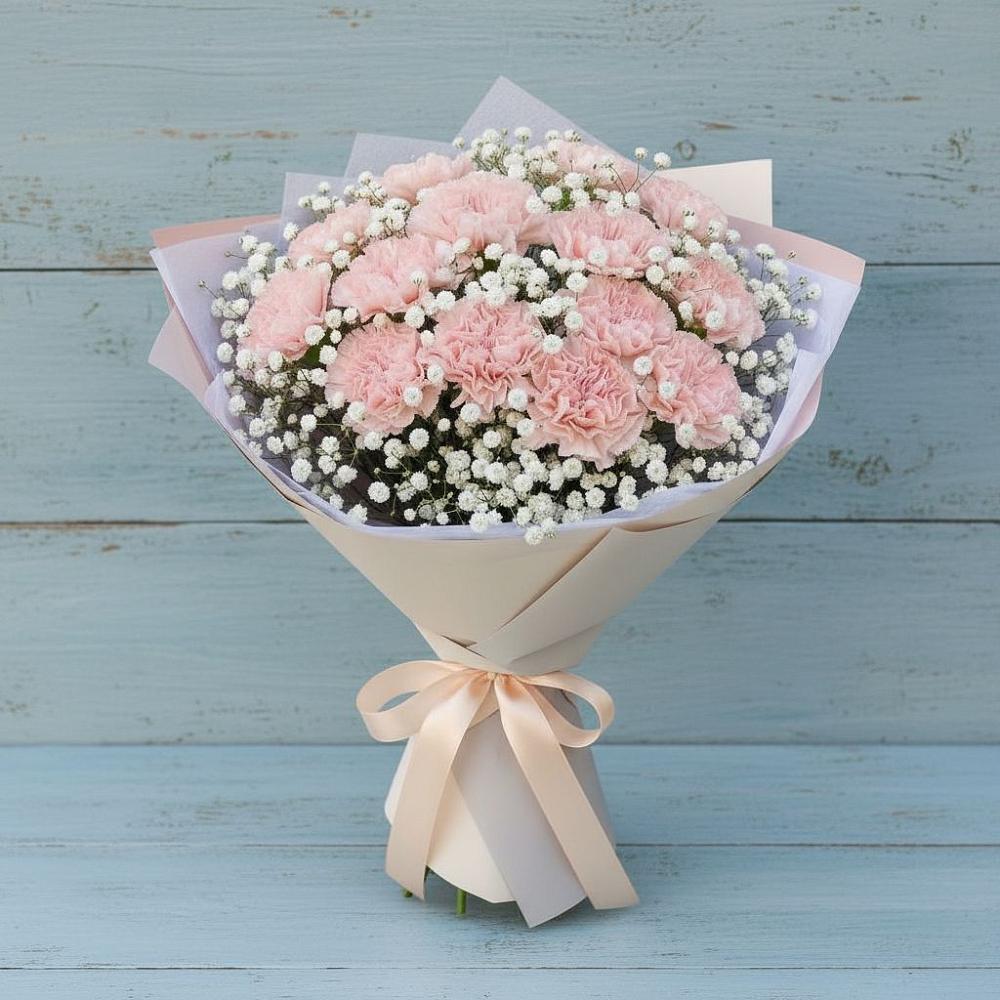 Букет цветов из: Гвоздики в Верхней Хаве