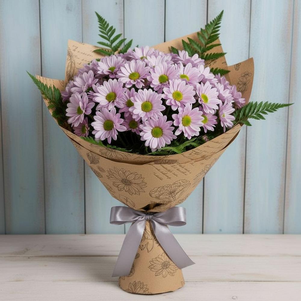 Букет цветов из: Хризантемы в Верхней Хаве
