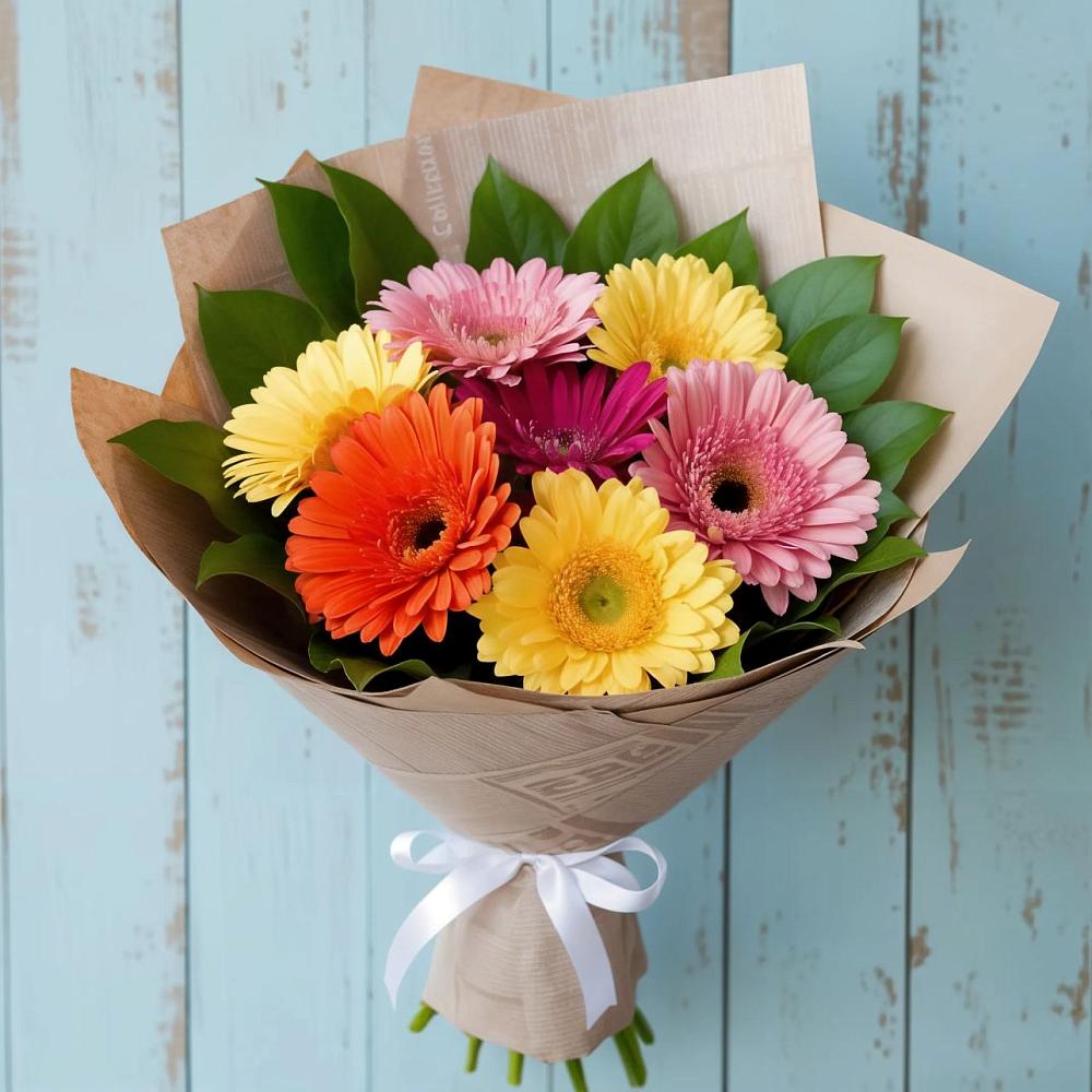 Букет цветов из: Герберы в Верхней Хаве
