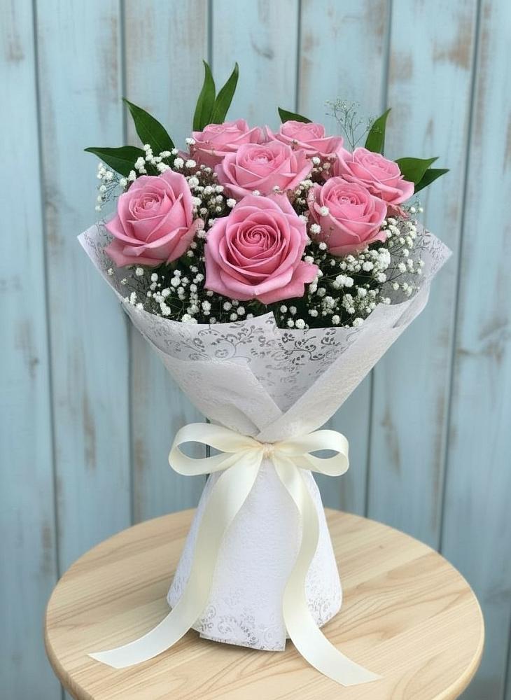 Букет цветов из: Розы в Верхней Хаве