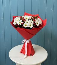 Букет цветов из:  Хризантемы #REPLACE_PRED# Верхней Хаве
