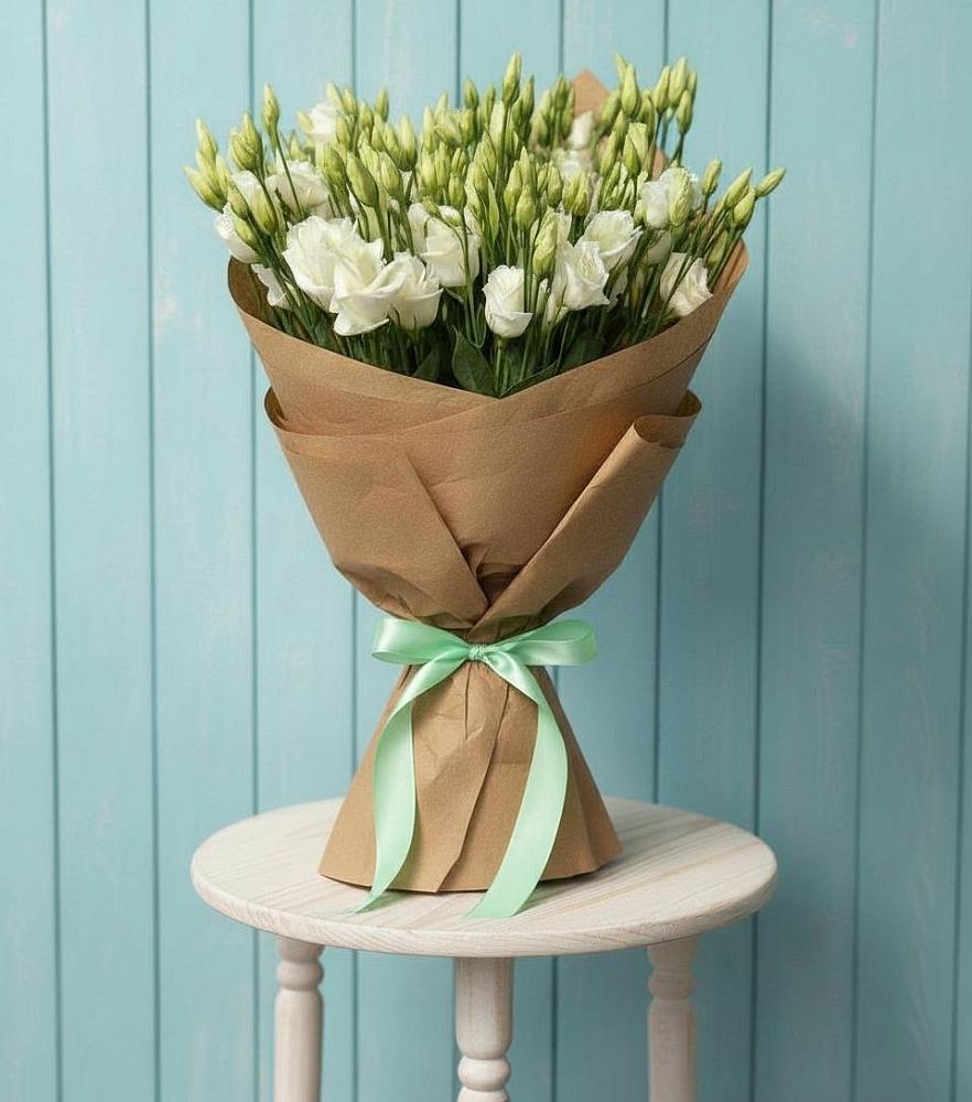 Букет цветов из: Лизиантусы в Верхней Хаве