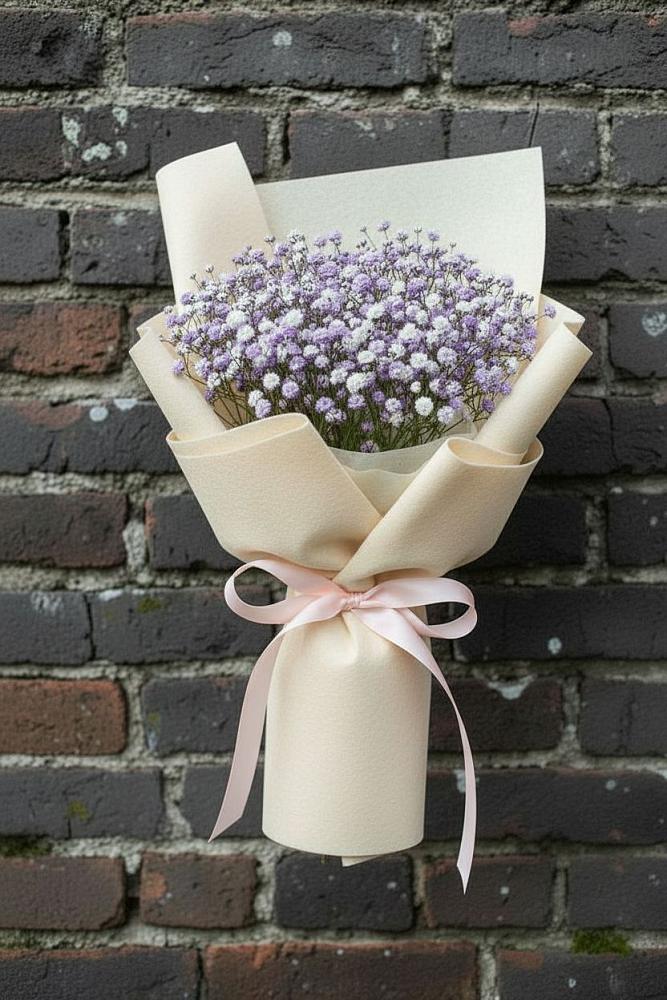 Букет цветов из: Гипсофила в Верхней Хаве