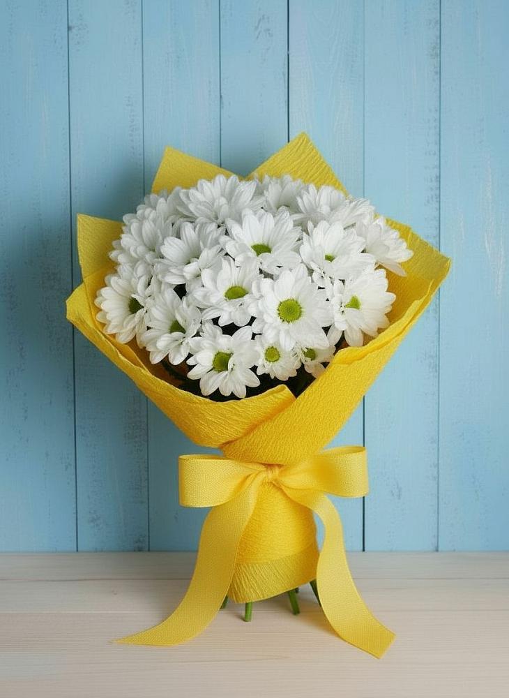 Букет цветов из: Хризантемы в Верхней Хаве