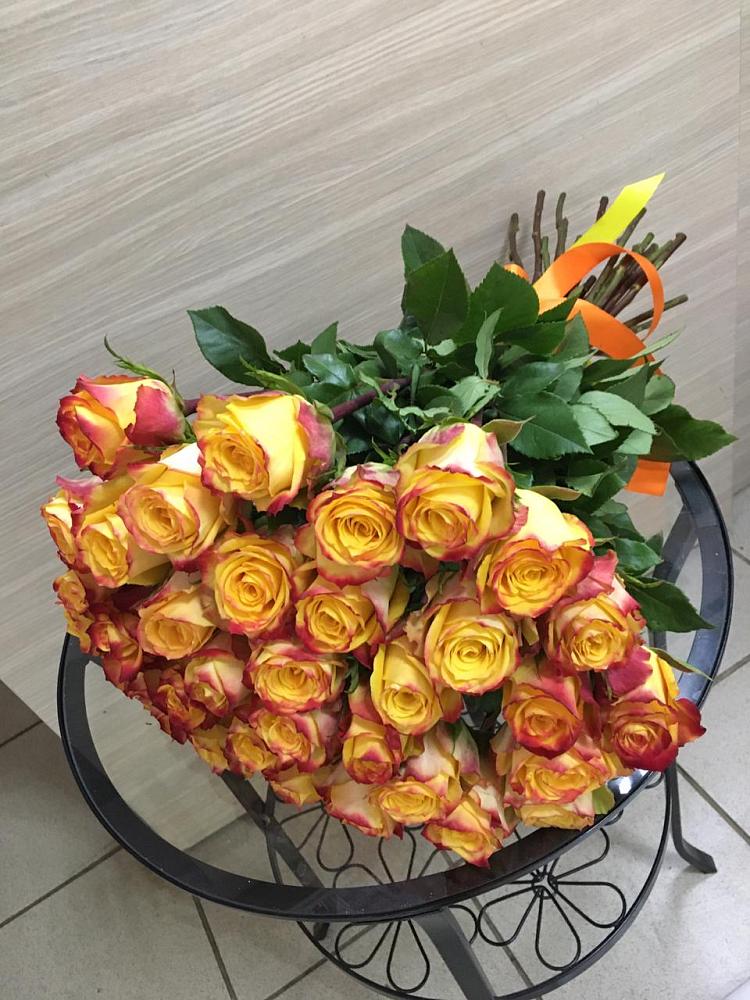 Букет Желтые розы в Верхней Хаве