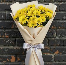 Букет цветов из:  Хризантемы #REPLACE_PRED# Верхней Хаве