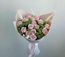 Букет цветов из:  Розы и Хризантемы #REPLACE_PRED# Верхней Хаве