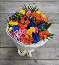 Букет цветов из:  Розы и Хризантемы в Верхней Хаве