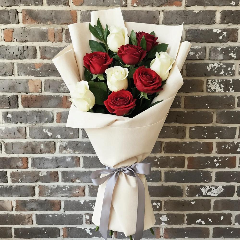 Букет цветов из: Розы в Верхней Хаве