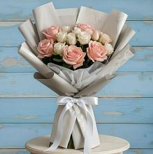 Букет цветов из:  Розы в Верхней Хаве