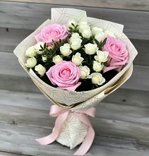 Букет цветов из:  Розы #REPLACE_PRED# Верхней Хаве
