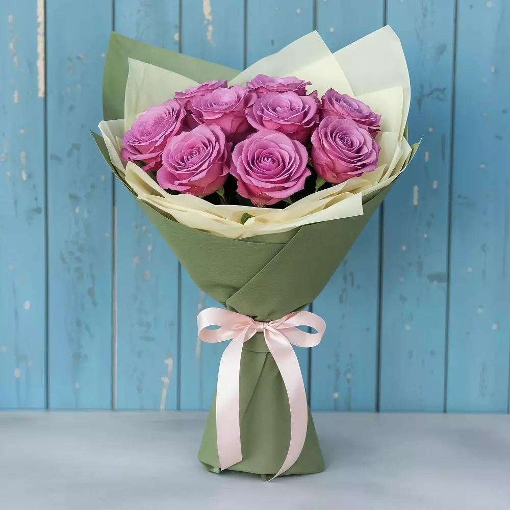 Букет Розы Фёрст Леди в Верхней Хаве