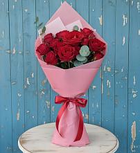 Букет цветов из:  Розы в Верхней Хаве