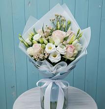 Букет цветов из:  Розы и Лизиантусы в Верхней Хаве