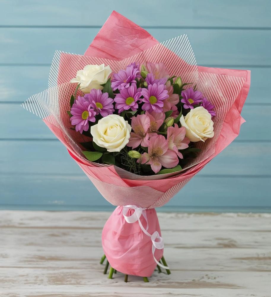 Букет цветов из: Герберы в Верхней Хаве