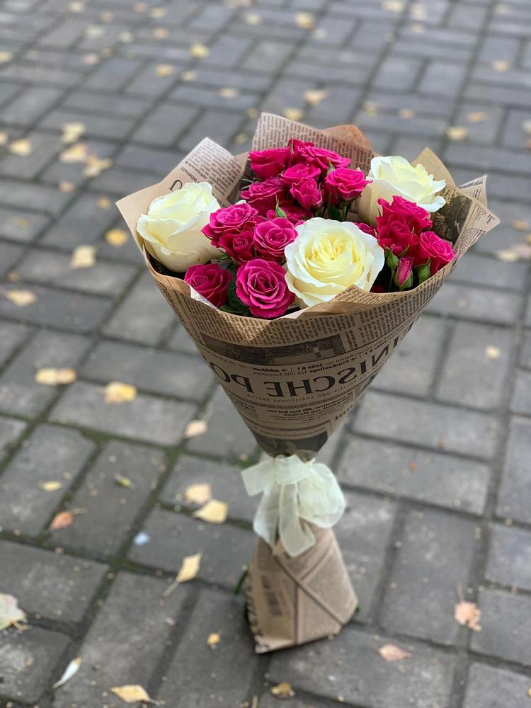 Букет цветов из: Розы в Верхней Хаве