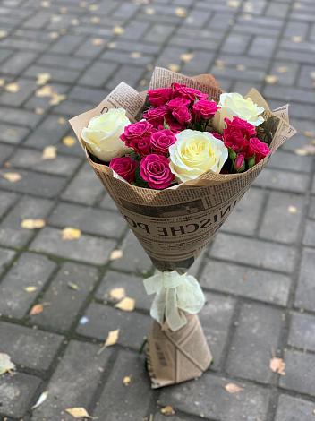 Букет цветов из: Розы в Верхней Хаве