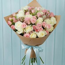 Букет цветов из:  Розы #REPLACE_PRED# Верхней Хаве
